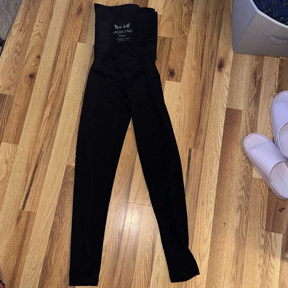 Moda king Peru leggings waist trainer high compression size s/m - Picture 2 of 4